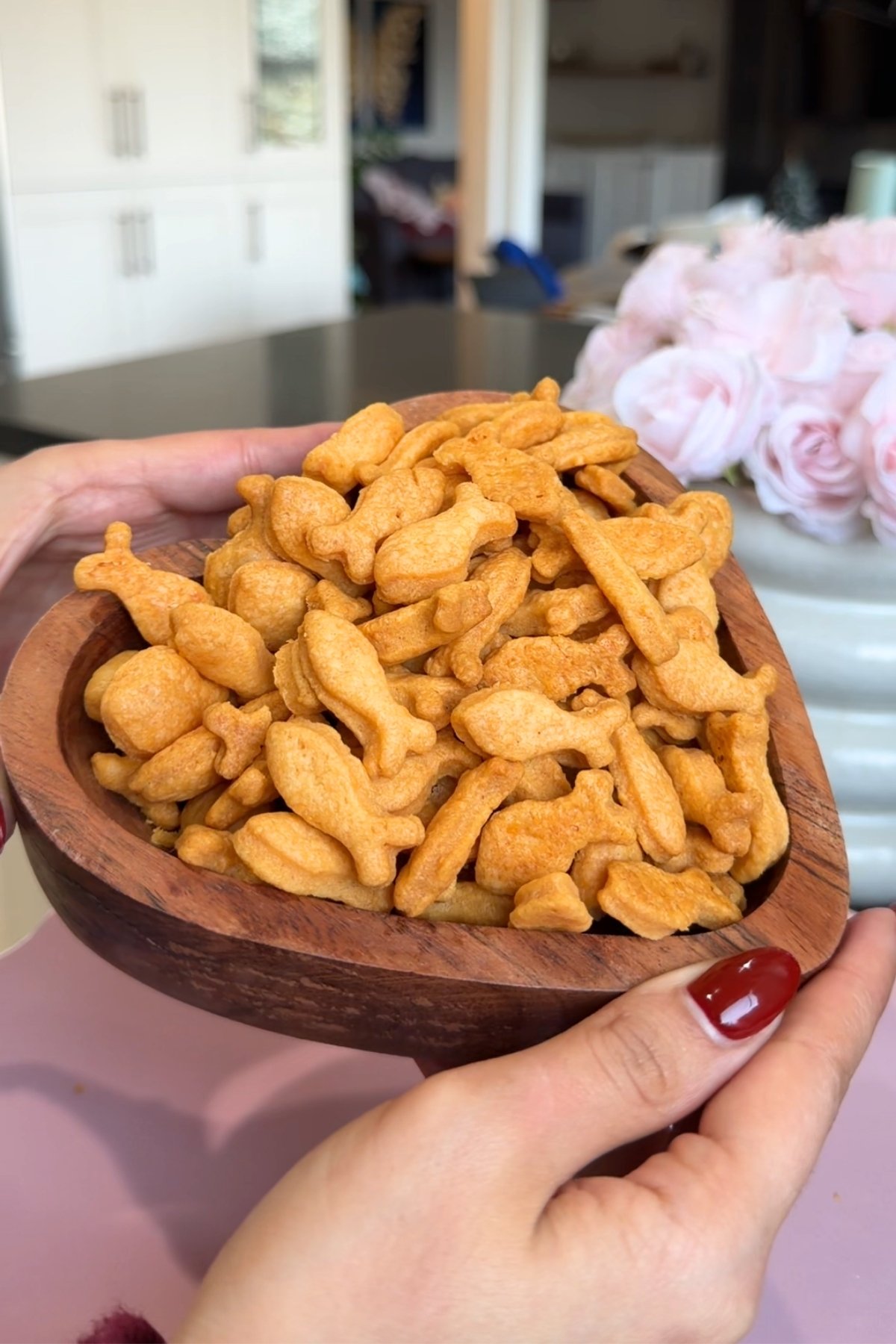 Homemade Goldfish Crackers